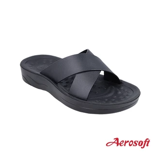 Aerosoft (แอโร่ซอฟ) รองเท้าแตะผู้ชาย แบบสวม นิ่มๆ เพื่อสุขภาพ รุ่น SM3032
