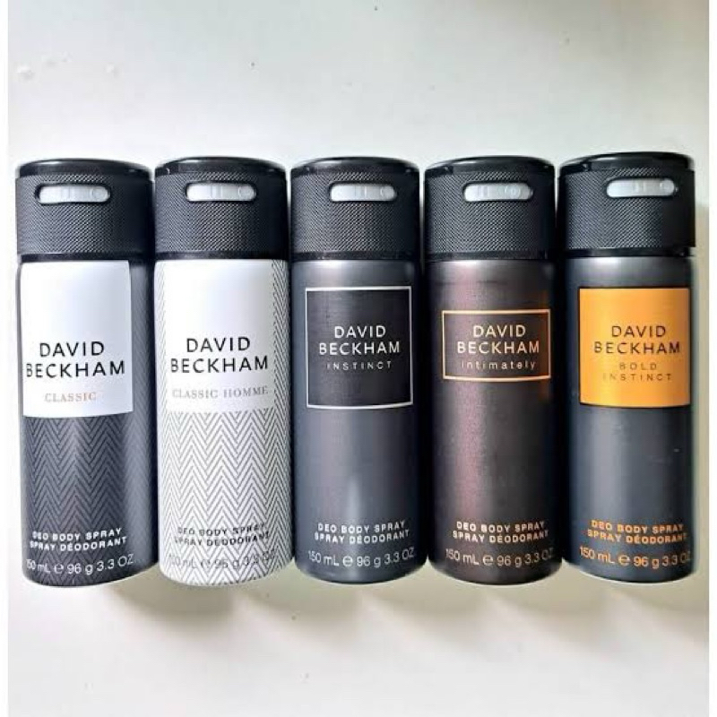 แท้ เรทหิ้ว David beckham spray 90g. classic / classic home / gold เดวิดเบคแฮม สเปรย์ระงับกลิ่นกายผู