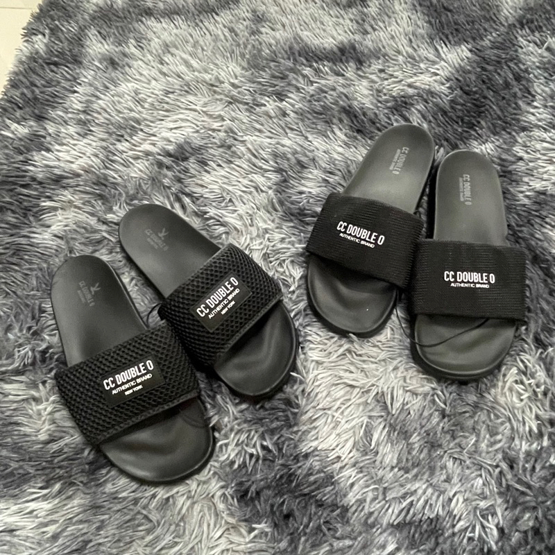 CC DOUBLE O(CCSH03)รองเท้าแตะสวมพื้นนื่มชาย/หญิงแท้💯พร้อมส่งพร้อมถุงช้อป