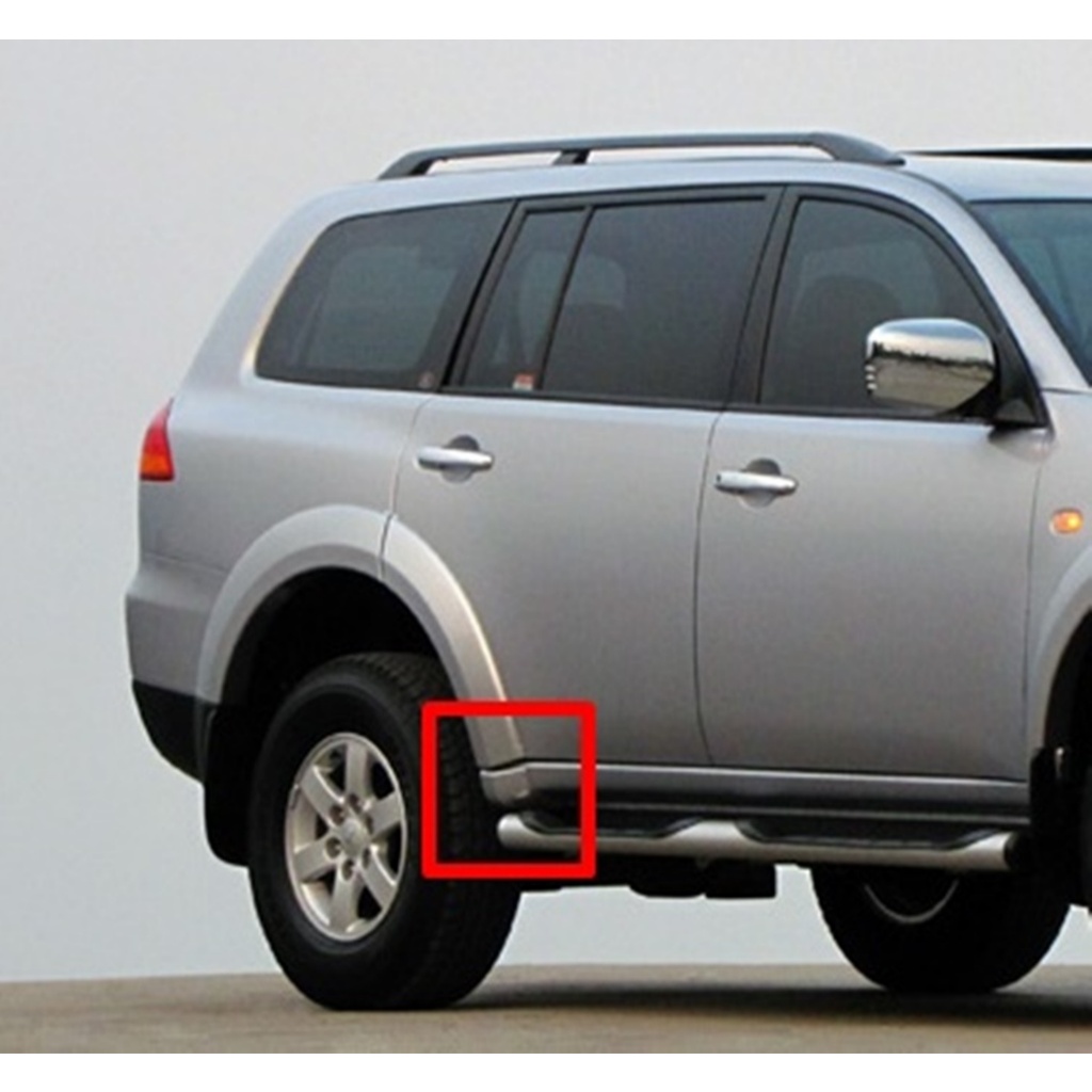 คิ้วขอบล้อ หลัง MITSUBISHI PAJERO ปี2009-2014 LH / RH แท้ศูนย์ (สีขาว) (ตำแหน่ง-ตัวล่าง) - รูปที่ 3
