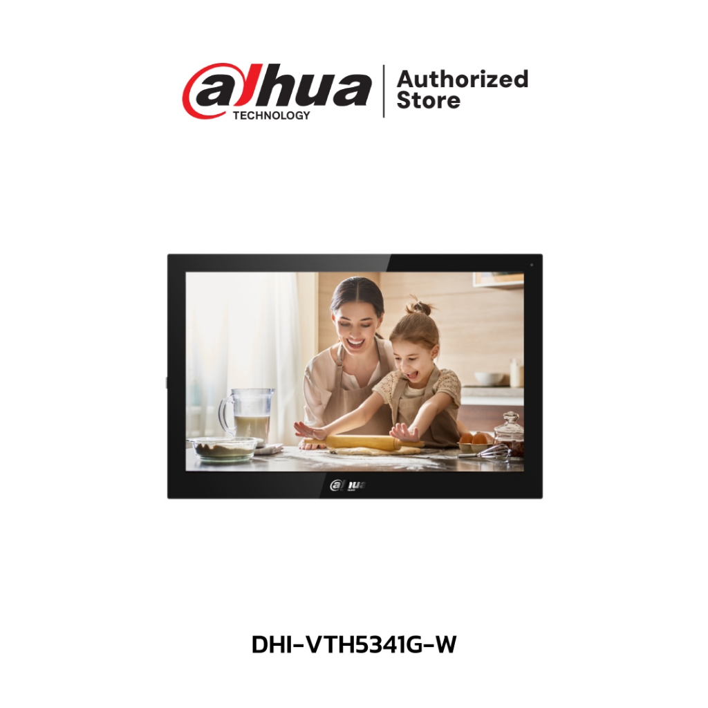 DAHUA Intercom 10-inch Indoor Monitor รุ่น DHI-VTH5341G-W