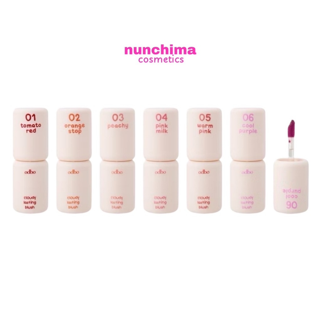 OD1306 ODBO Cloudy Lasting Blush โอดีบีโอ คลาวดี้ ลาสติ้ง บลัช
