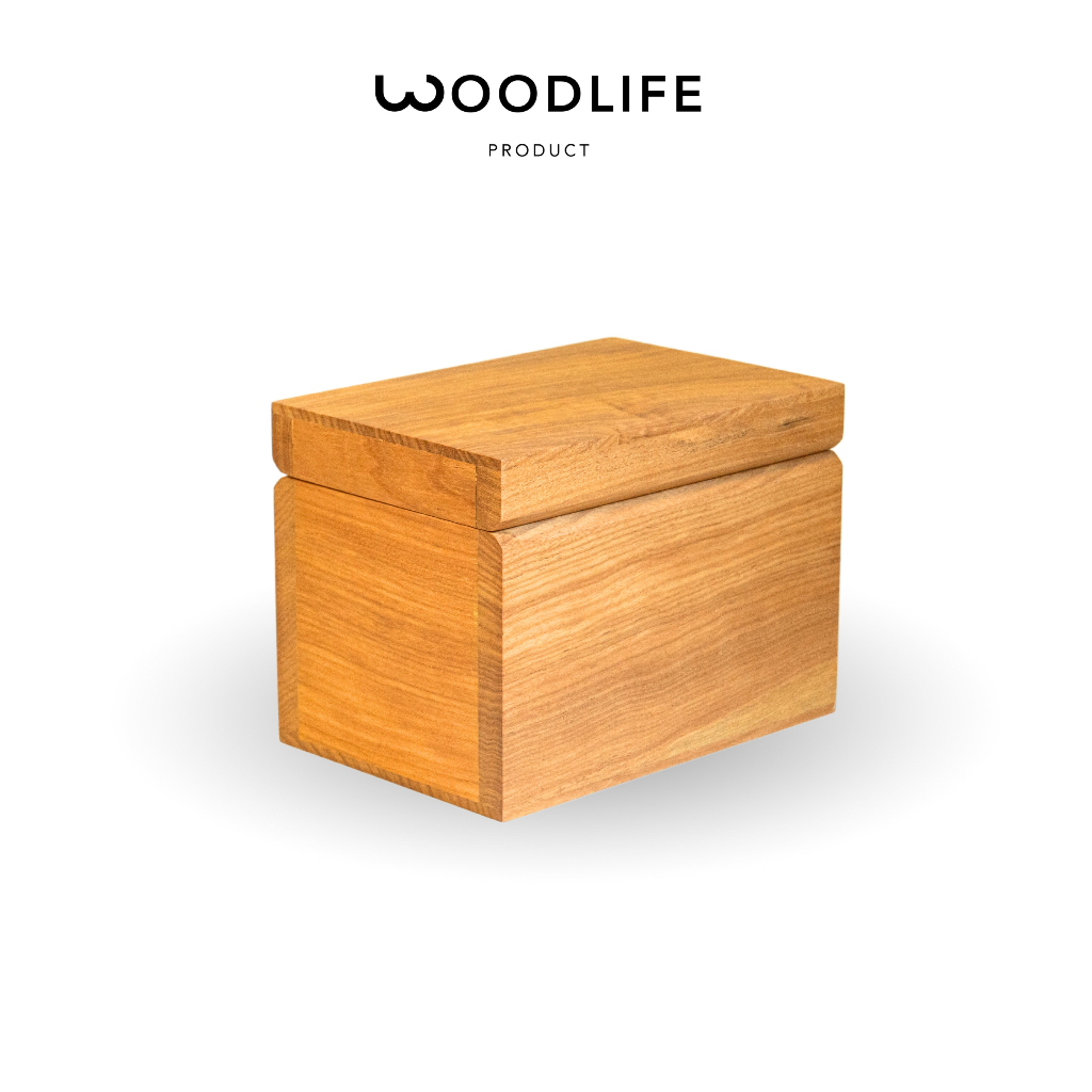 WOODLIFE กล่องไม้เก็บของ Alder Wood America (ไม้อัลเดอร์)