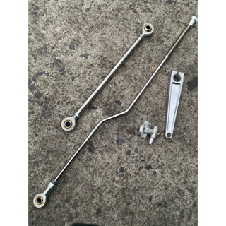 สายเบรคเลส + ขายึดดั้มเลส + มือลิงตรง เคอา โซนิค แดช แอลเอส