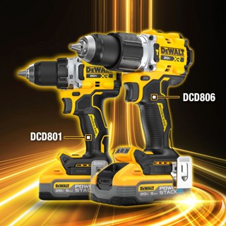 DEWALT มี New Generation XR สว่านรุ่นกลางเจนใหม่ DCD801N / D…