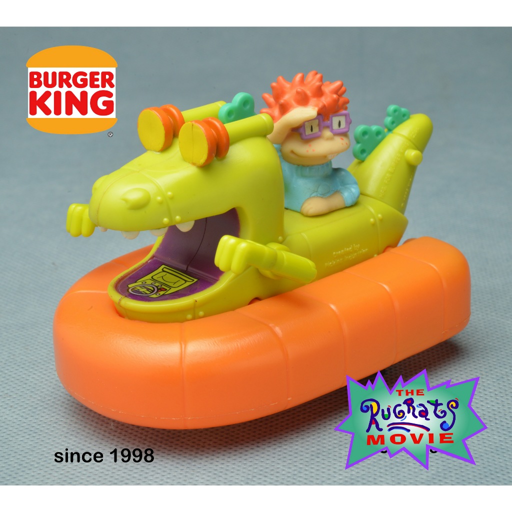 No.172 ของเล่น Fast Food Toy ของ Burger King 1998 ชุด Chuckie on Repter