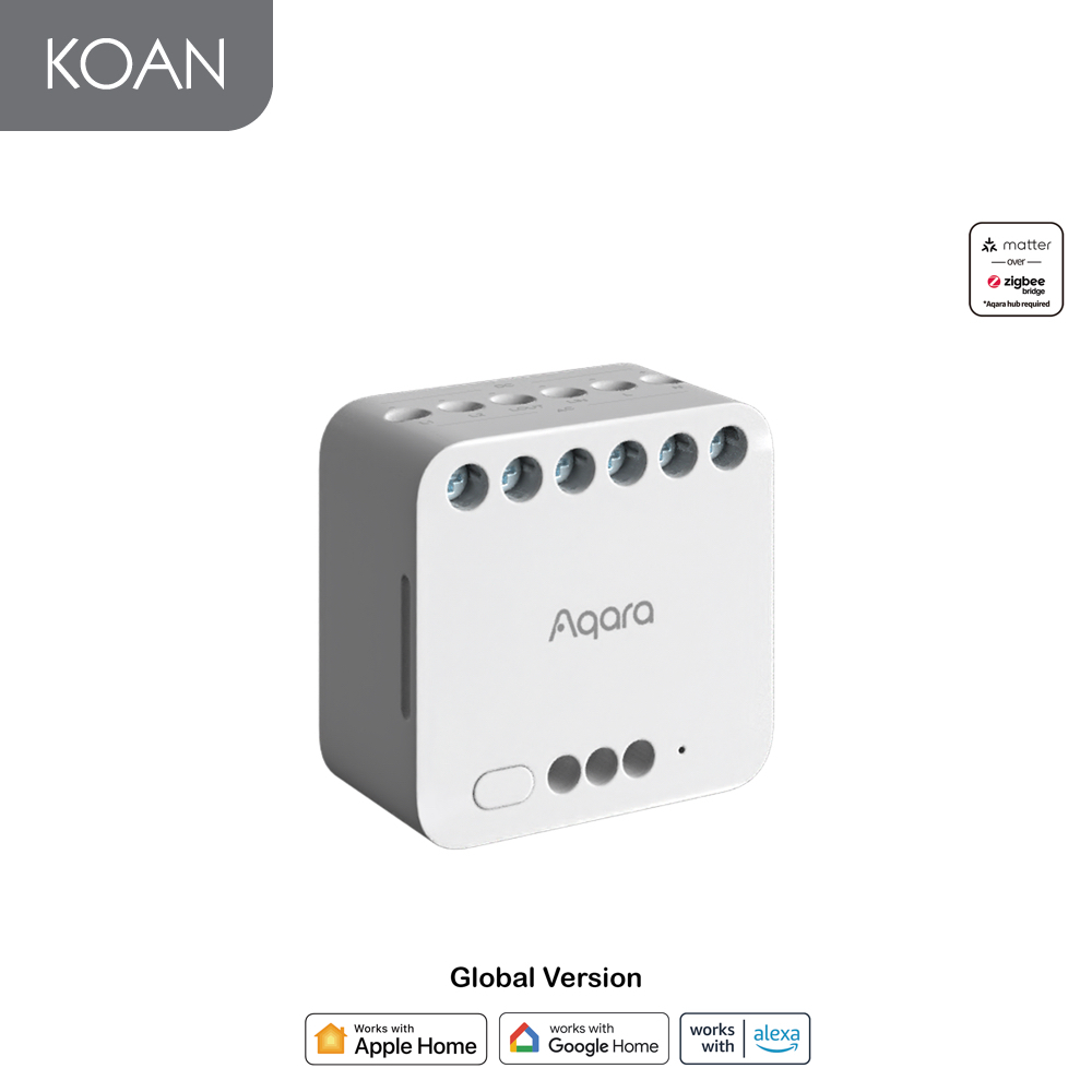 Aqara Dual Relay Module T2 โมดูลรีเลย์