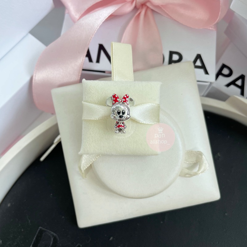 (ของแท้100%)Pandora silver Disney charm**เบบี๋มินนี่เม้าส์