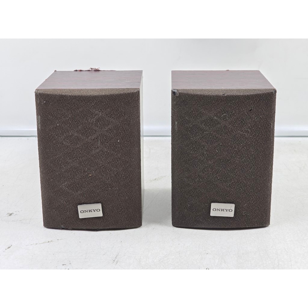 AZ203 ลำโพง 1 คู่ มือสองญี่ปุ่น (733-734) ONKYO DHT-S1AST 15W 6 โอห์ม Woofer 2.5 นิ้ว Size ตู้ 8.5x9
