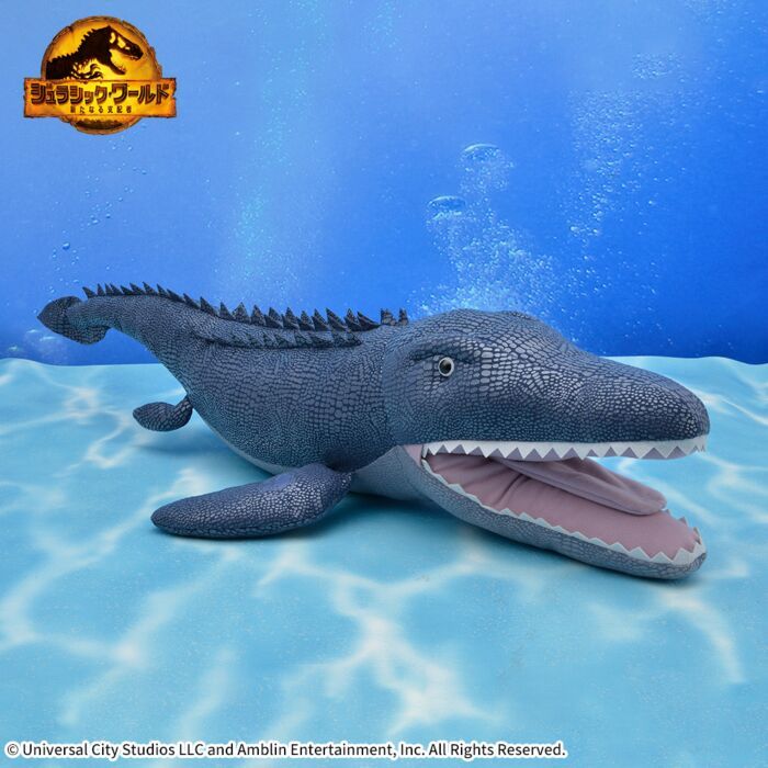 ( NEW 🌟 พร้อมส่ง ) ตุ๊กตา RARE Jurassic World Mosasaurus Sega Mega Jumbo Plush  ลิขสิทธิ์แท้ From Ja