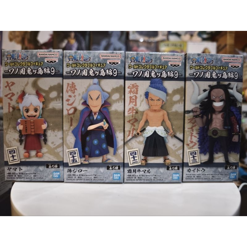 #มือ 1 ของแท้ลิขสิทธิ์ญี่ปุ่น# ONEPIECE WCF Wanokuni Onigashima Vol.9 - Yamato/Denji/Ushimaru/Kaido