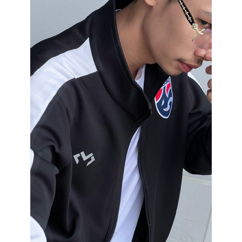 เสื้อแจ็คเก็ตสปอร์ตMa-i MJ-221มีแถบที่แขน เนื้อผ้าพรีเมี่ยมเย็นใส่สบาย ราคา ถูกที่สุด ดีลบีเคเค แกลเลอรีภาพที่ 7