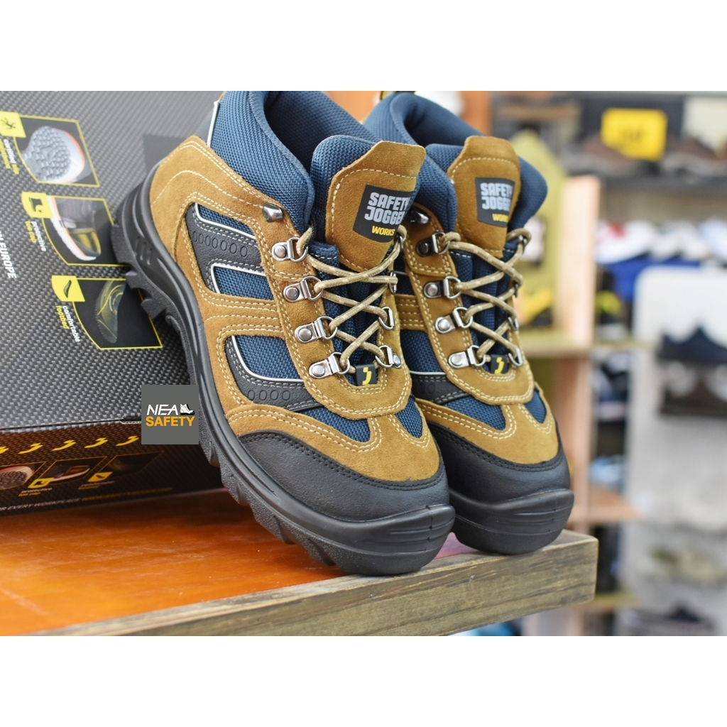 SAFETY JOGGER - X200031 S3 รองเท้าเซฟตี้ หัวเหล็ก คุณภาพสูง มาตรฐานสากล รองเท้านิรภัย