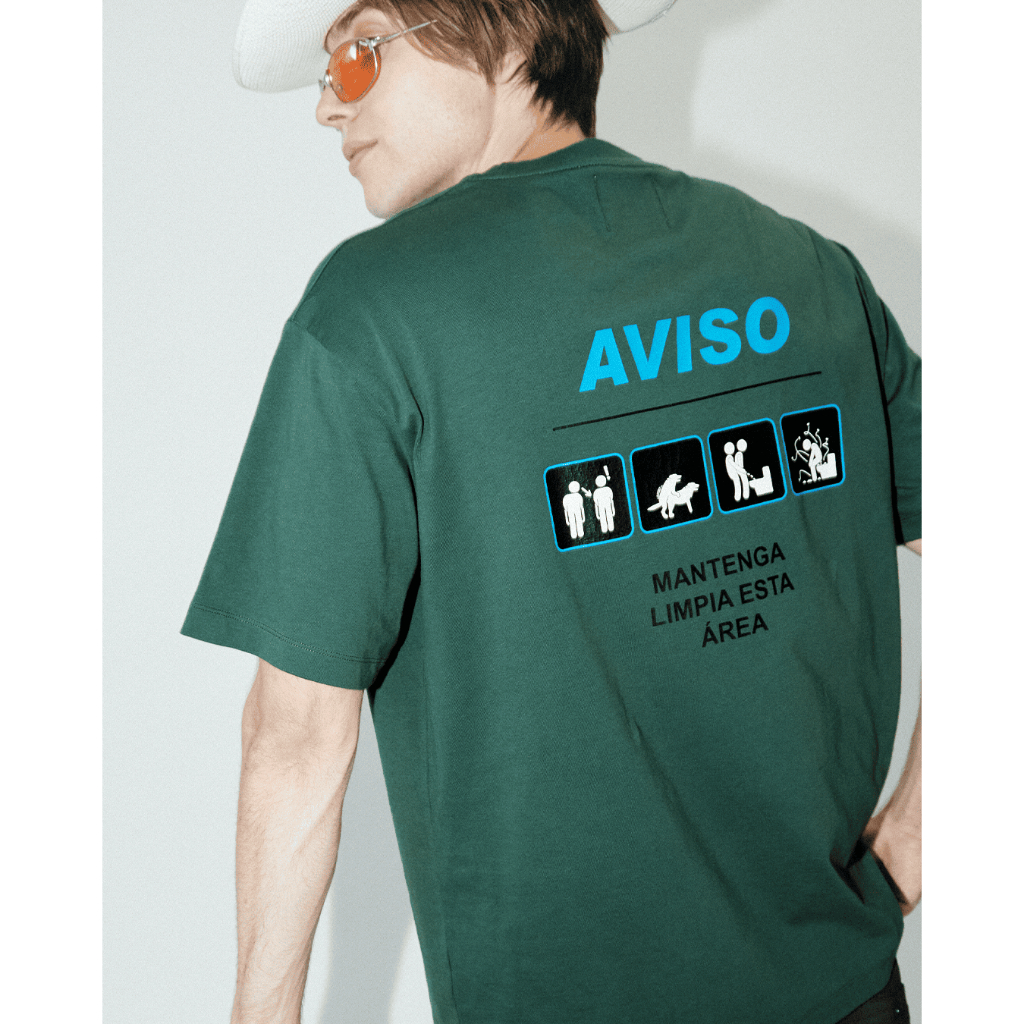 "AVISO" SIGN T By GREYHOUND