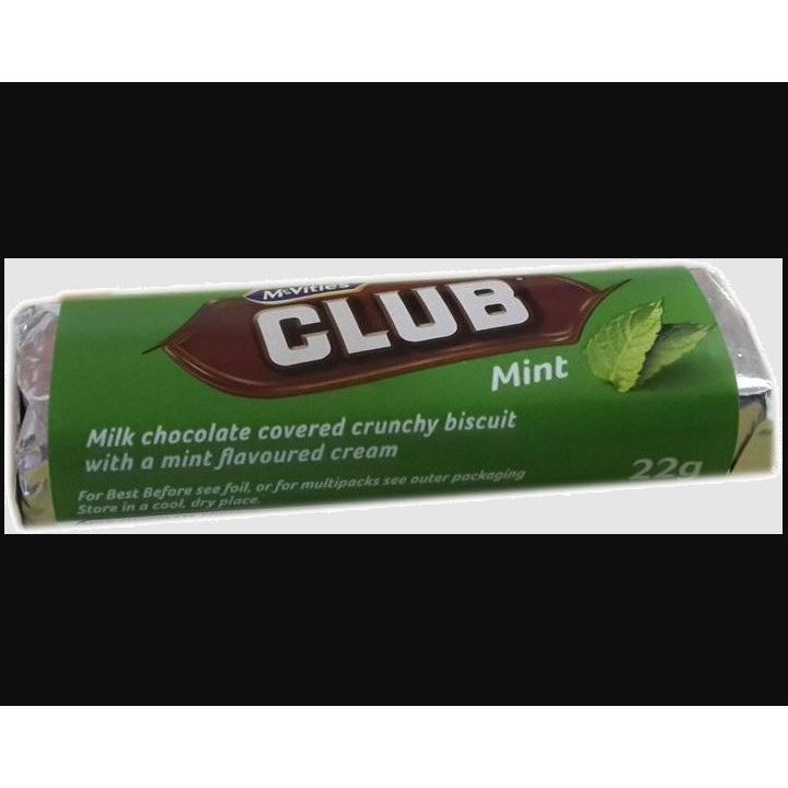 MC'VITIES CLUB MINT 6 Bars