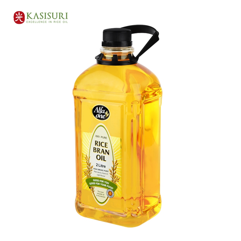 ALFA ONE น้ำมันรำข้าว Rice Bran Oil ขนาด 2 ลิตร