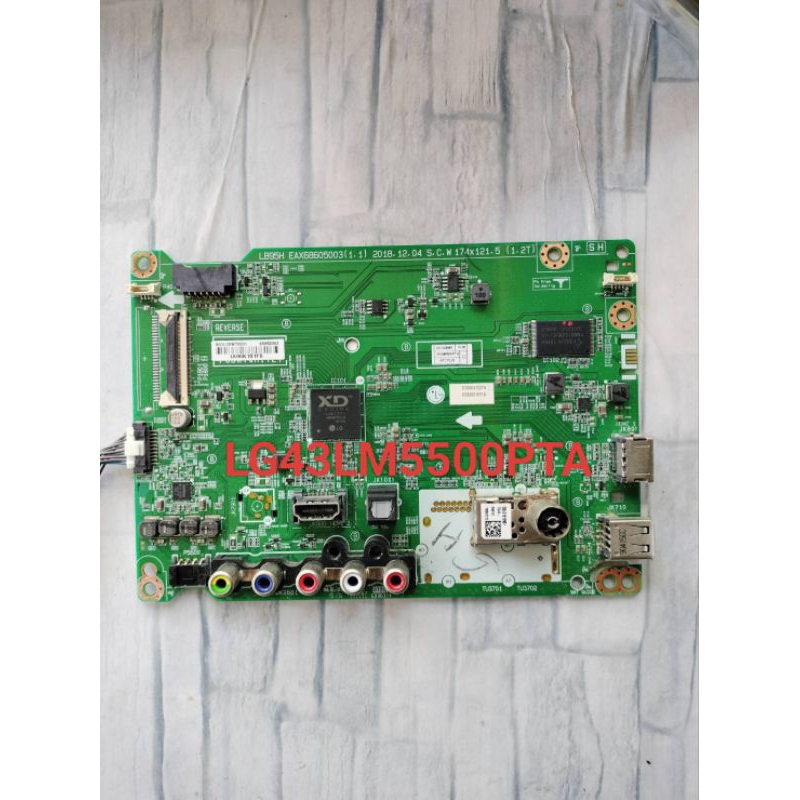 เมนบอร์ดทีวี LG 43 นิ้วรุ่นLG43LM5500PTA