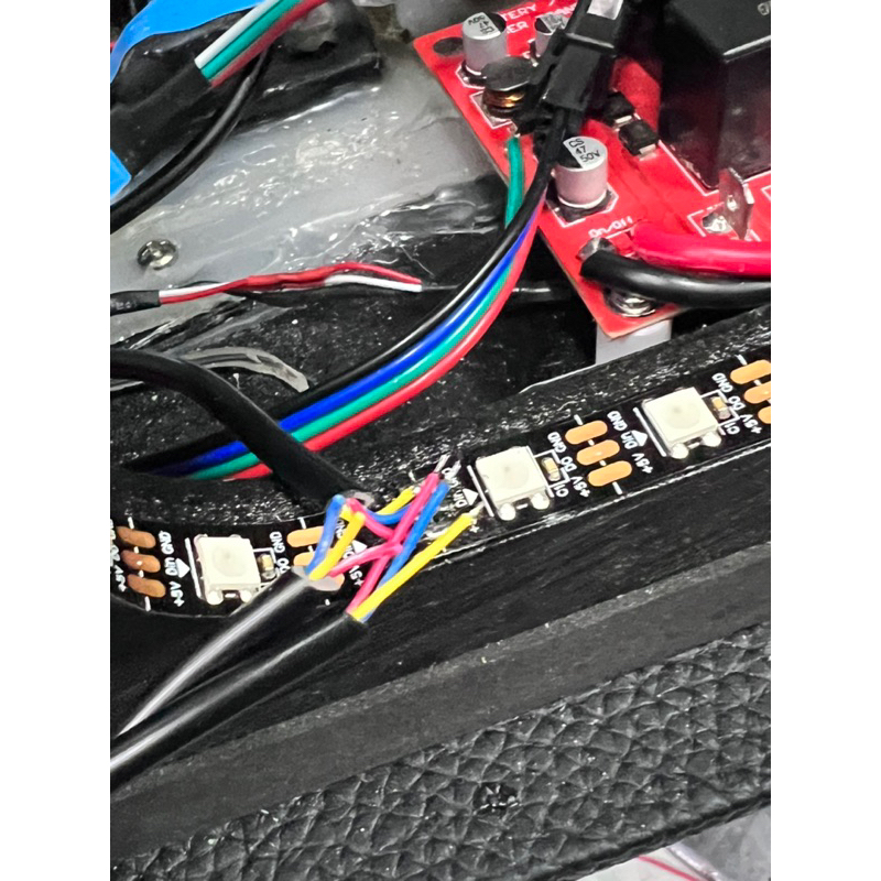 สาย3คอสำหรับเดินไฟLED RGB เมตรละ25บาท พร้อมส่งในไทย