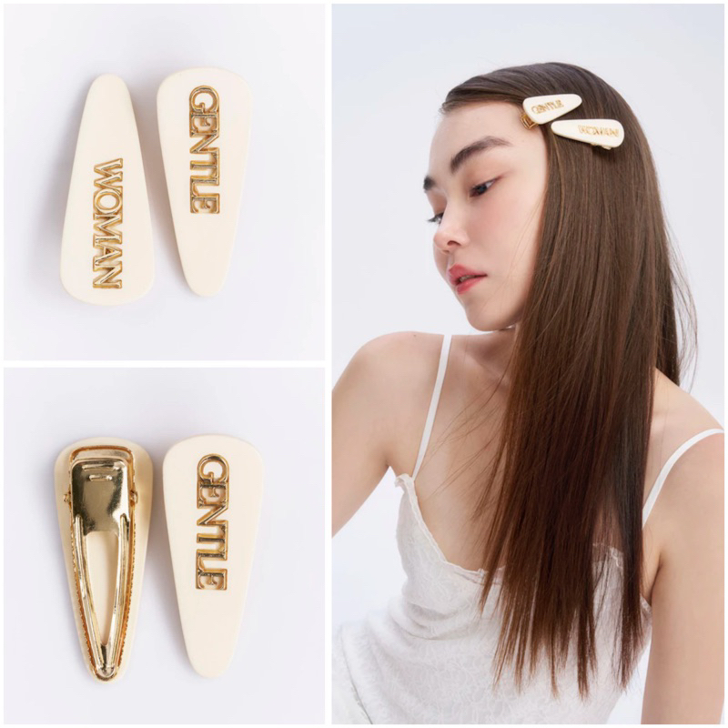 (พร้อมส่งของแท้ ใช้โค้ดลดร้านโค้ดคุ้ม30%ได้ค่ะ ️) GENTLEWOMAN HAIR CLIP   ( Hair Clip / Ribbon Clip ) ราคา ถูกที่สุด ดีลบีเคเค แกลเลอรีภาพที่ 2