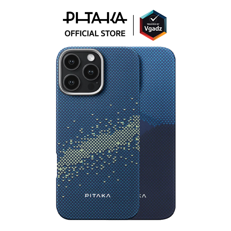 Pitaka - เคสสำหรับ iPhone 16 Pro / 16 Pro Max รุ่น StarPeak Lumintex™ Edition (Tactile Woven)