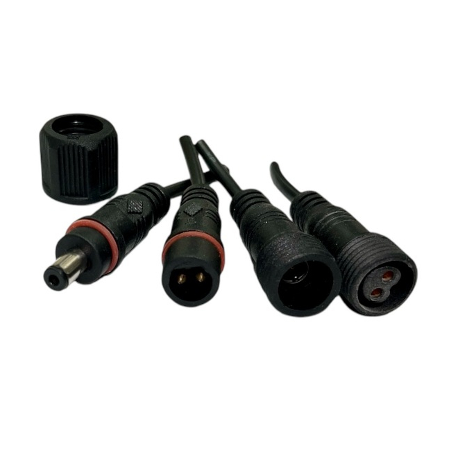 หัวต่อไฟโซล่าเซลล์ เฉพาะหัว สองรู หนึ่งรู ตัวผู้ ตัวเมีย