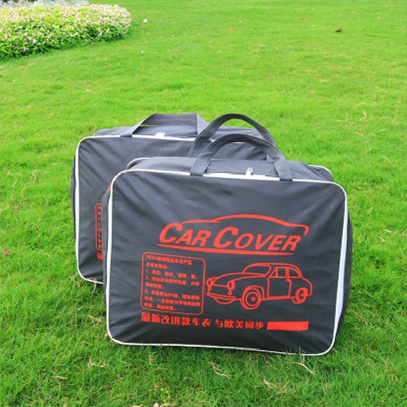 ⛅สไตล์ใหม่+ถุงเก็บของ CAR COVER กันฝุ่น ผ้าคลุมรถ ทุกรุ่น เก๋ง กะบะ  แถมฟรี ถุงผ้า PVC กันรังสี UV กันฝน กันน้ำ100% - รูปที่ 7