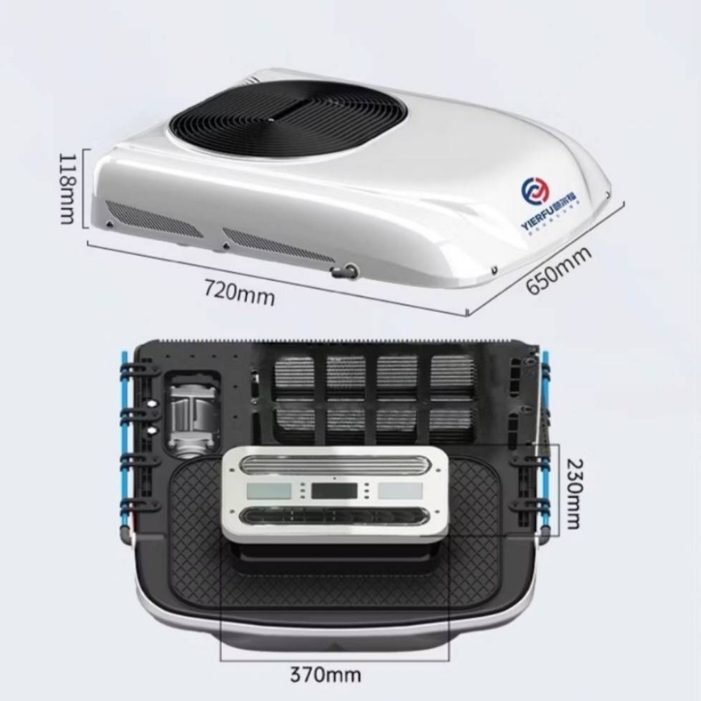 แอร์หลังคา24vประหยัดไฟเย็นและเงียบ