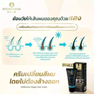 Poompuksa Reflective Magic Hair Color ภูมิพฤกษา รีเฟลคทีฟ เมจิค คัลเลอร์ แฮร์ครีม