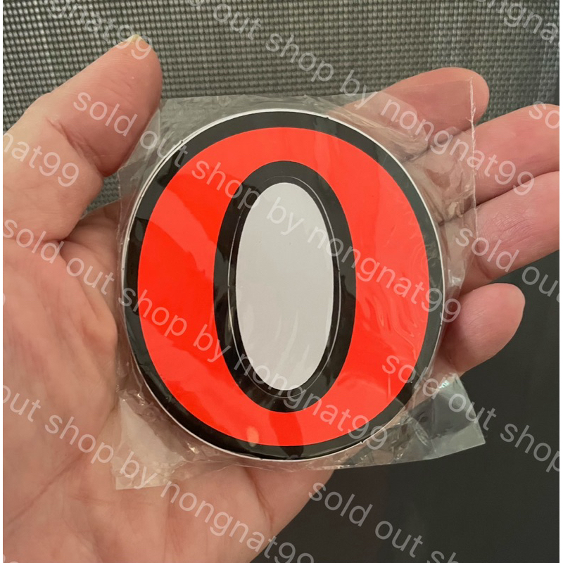 1ตัว สติ๊กเกอร์ตัวเลข ตัวเลขอาราบิค สูง7cm. เลข0 เลข5 มี6สีให้เลือก - รูปที่ 5