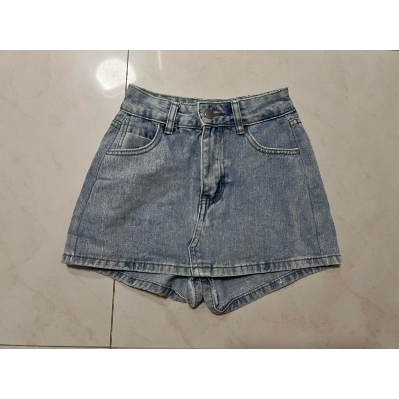 normal secret กระโปรงกางเกงยีนส์