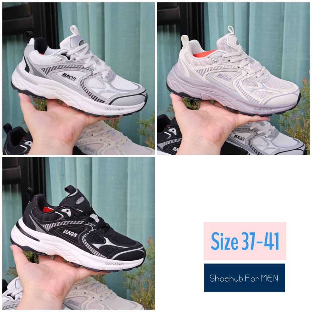 รองเท้า Baoji (ผู้หญิง 37-41) รุ่น BJW1124 (ลิขสิทธิ์แท้จากโรงงาน)