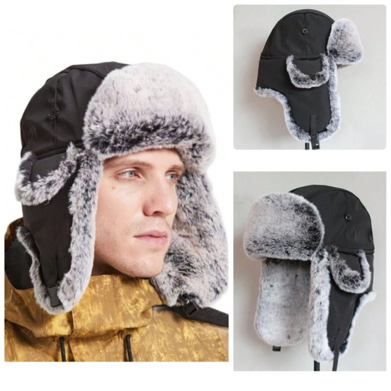 หมวกสกี​ ปิดหูกันหิมะ​ กันน้ำ​ กันลม ใส่ได้ทั้งผู้ชาย​และ​ผู้หญิง​ได้ถึงติด ​- 20องศา​