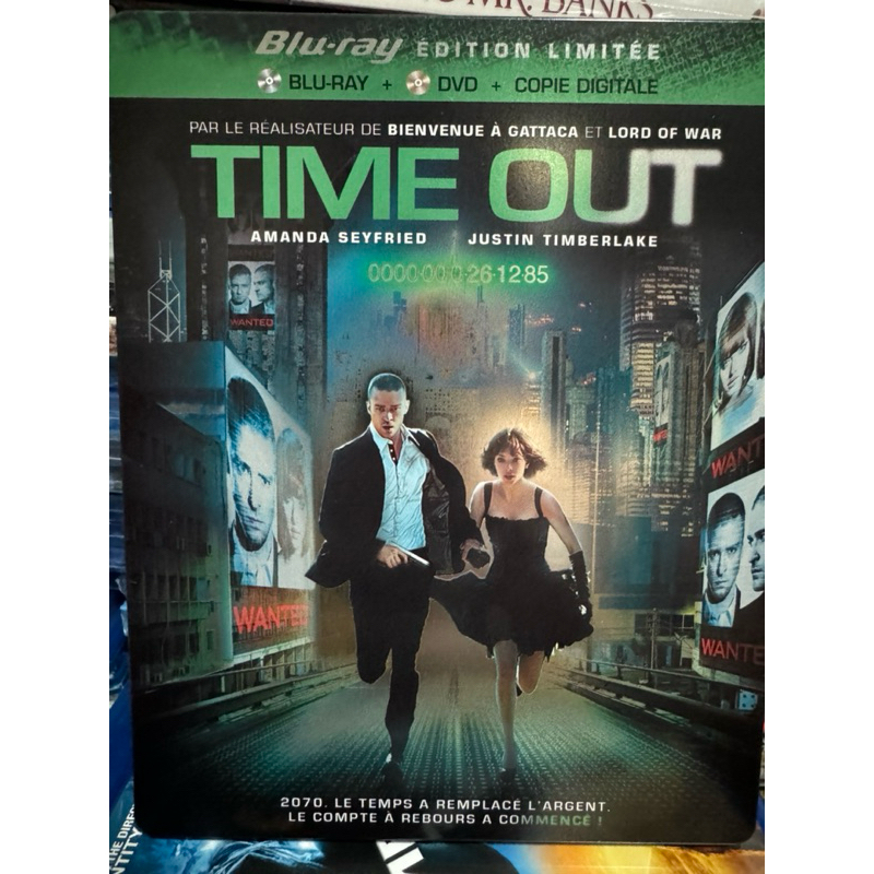 in time bluray steelbook มือ2 ซับเสียงไทย (ตำหนิ)