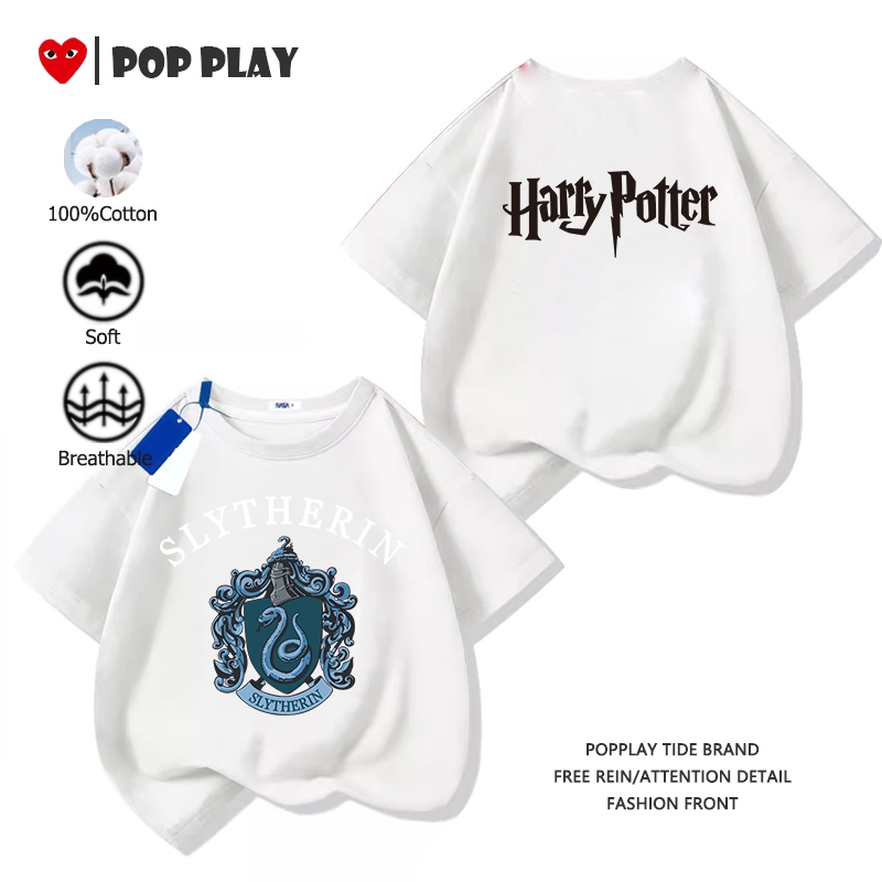 เสื้อเด็ก เสื้อยืดเด็ก เสื้อยืดเด็กผู้ชาย Harry james potter ผ้าฝ้ายแท้ สบายและนุ่ม 2025ใหม่ (ส่งเร็ว จัดส่งจากไทย) - รูปที่ 5