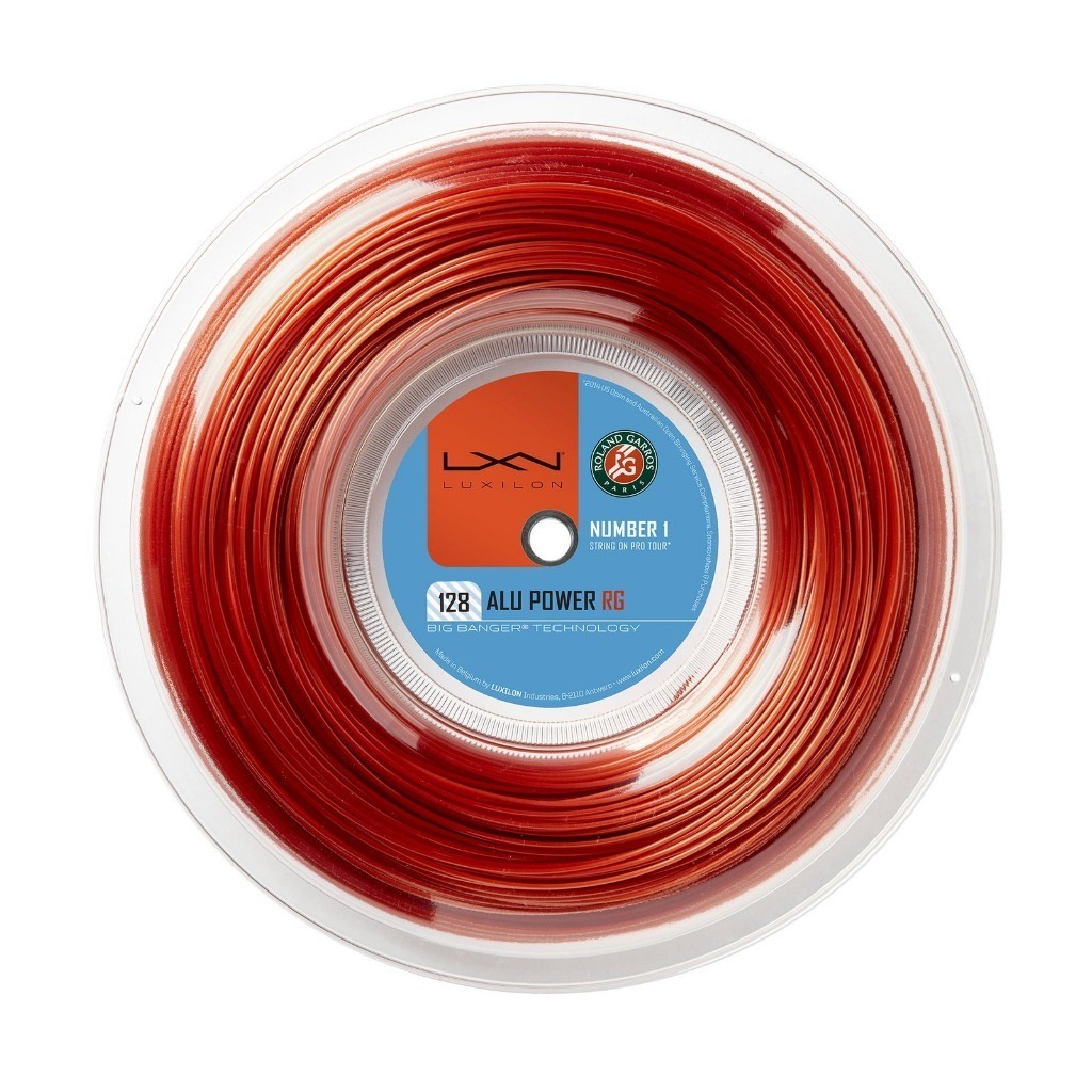 Luxilon เอ็นไม้เทนนิสแบ่งขาย Alu Power Roland Garros 16/1.28mm Tennis String Reel ( WR8302501128 )