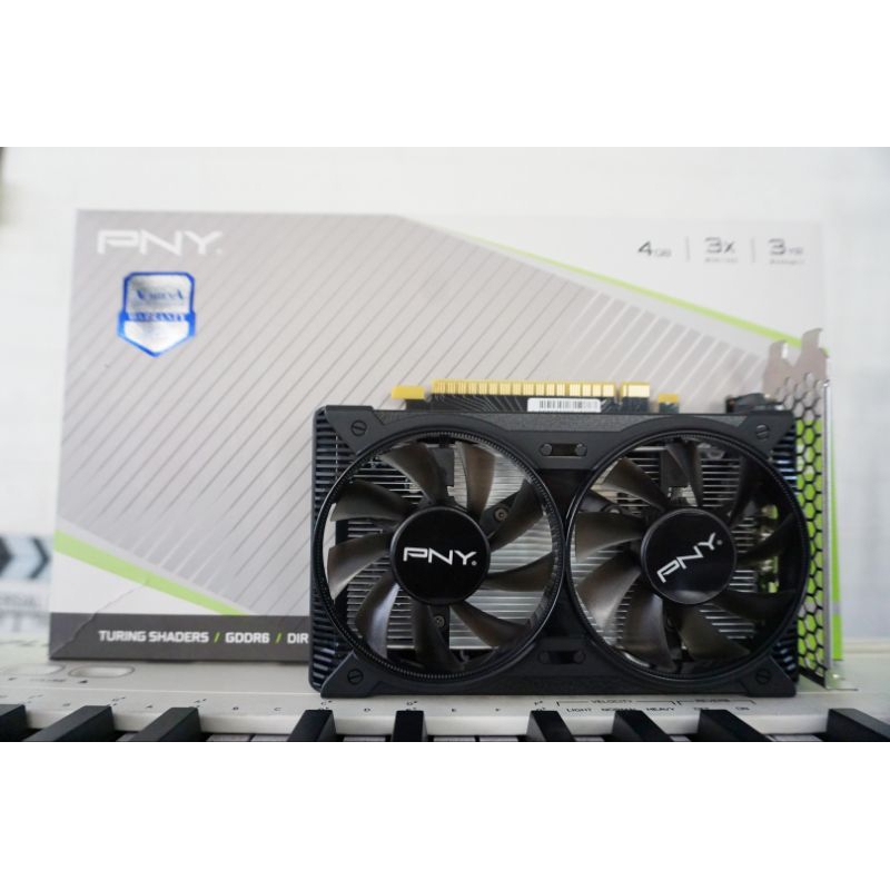 VGA (การ์ดจอ) PNY GTX1650 4GB ประกัน Achieva ถึง 28/09/2025