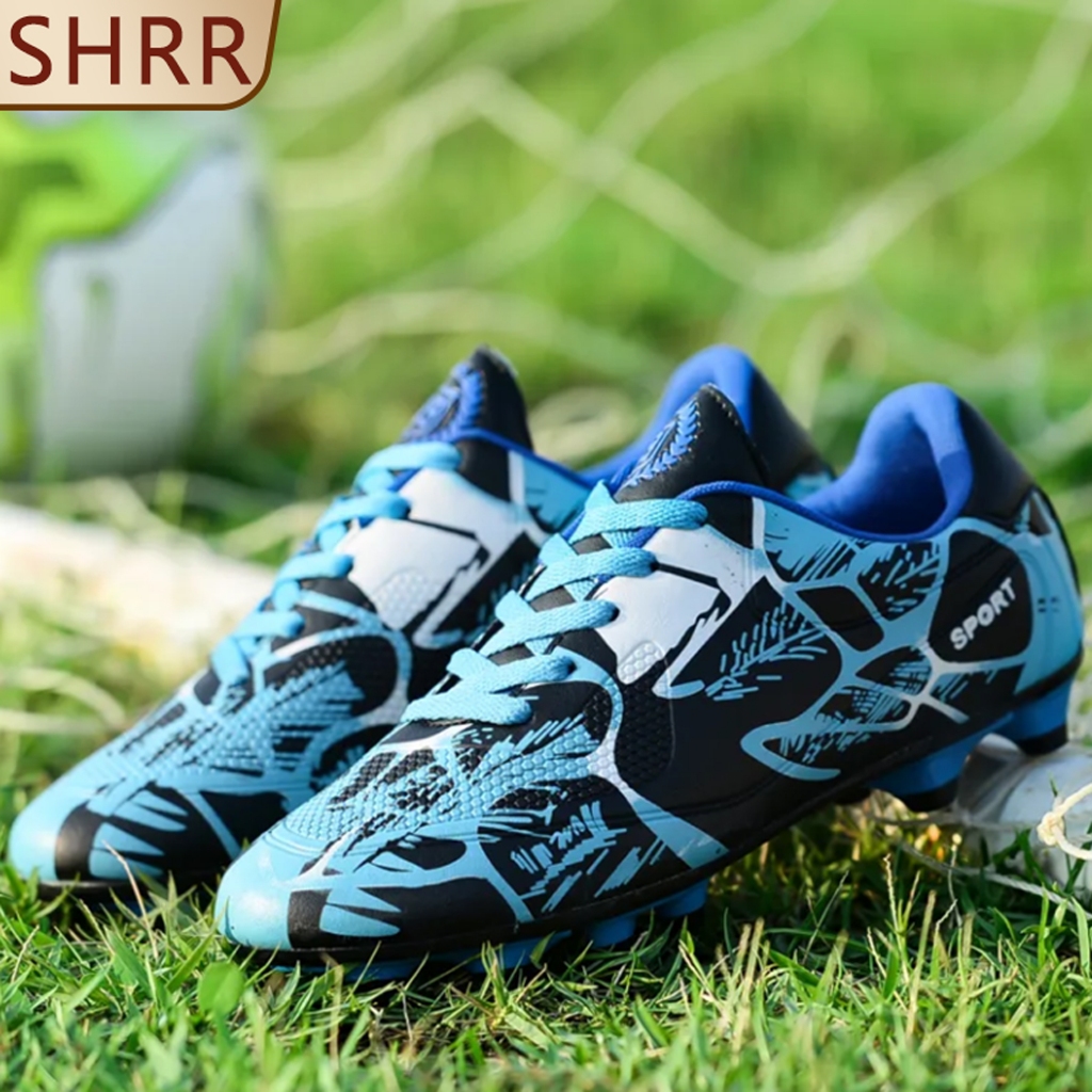 2025 ใหม่ฟุตบอลโลก FG soccer Boots รองเท้าฟุตบอลเดียวกันผู้ใหญ่เด็กสตั๊ดรองเท้ากีฬาการฝึกอบรมกลางแจ้งขนาด 31-43