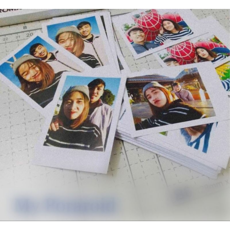 รับทำ ขั้นต่ำ 5 รูป รูปโพลารอยด์ ของขวัญให้กัน ของให้วันปัจฉิมนิเทศ ทักแชทร้านเลย