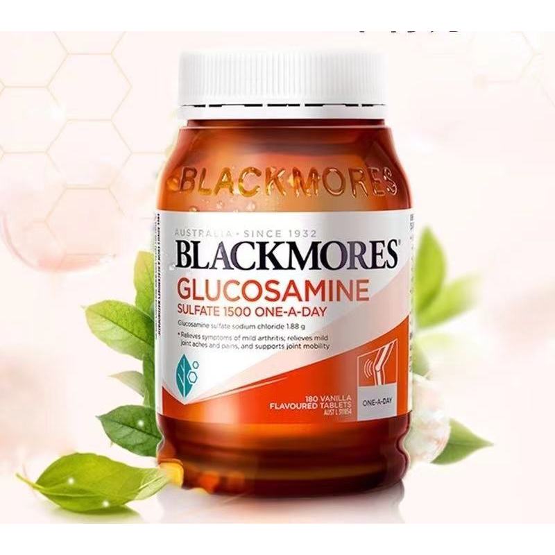 Blackmores Glucosamine Sulfate 1500mg Joint Health Vitamin 180 Tablets ลดข้ออักเสบ ข้อเสื่อม บำรุงกระดูก-รักษาสุขภาพ