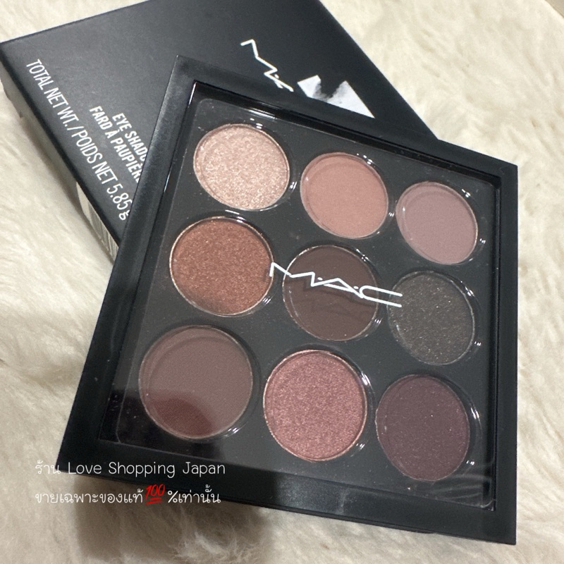 แท้💯% MAC Eyeshadow พาเลททาตา 9 เฉดสีสวยสีแน่นชัด แต่งได้หลายลุคค่ะ พร้อมส่ง ของแท้รับประกันค่ะ ❤️ - รูปที่ 2
