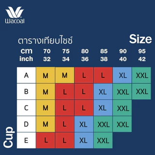Wacoal ชุดชั้นเนียน บราไร้โครง Smart Size ไร้ตะเข็บ รุ่น WB5X21 สีดำ (BL)