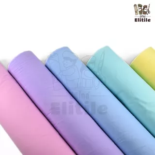 *ส่งด่วนใน1วัน* ผ้าสีพื้น คอตตอนทีซีสีพาสเทล หน้ากว้าง45นิ้ว ผ้าโทเร คอตตอนผสม TC ผ้าอเนอกประสงค์ ผ้าหลา ผ้าเมตร