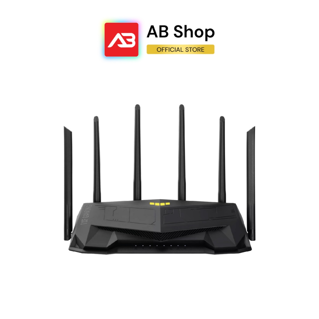 ASUS AX6000 TUF Gaming Dual Band WiFi 6 Extendable Gaming Router รุ่น TUF-AX6000