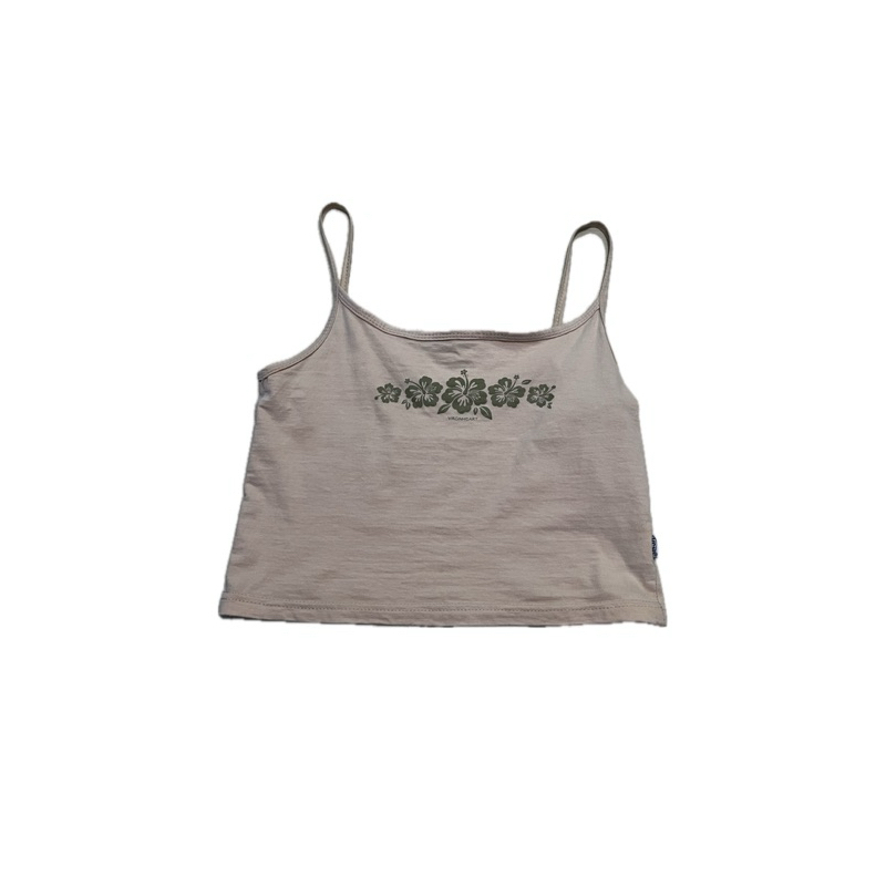 ส่งต่อเสื้อสายเดี่ยวvgh ดอกชบาหายาก🌺🌺🌺