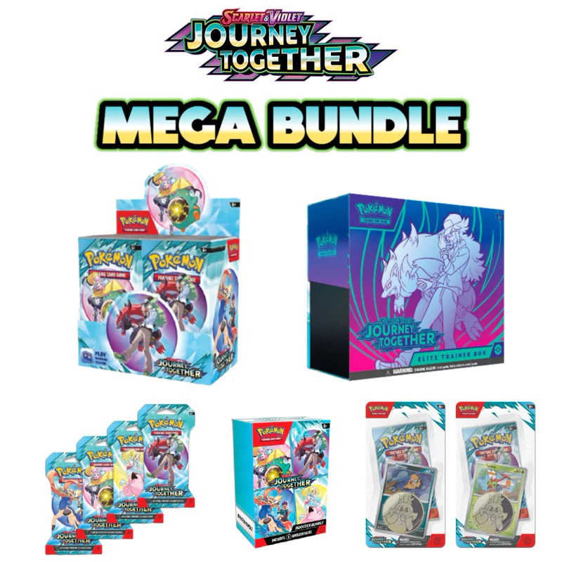 Scarlet & Violet : Journey Together Mega Bundle