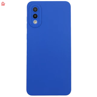เคส สำหรับ Samsung Galaxy A02 M02 เคสซิลิโคนนิ่ม กันกล้อง TPU สีพื้น