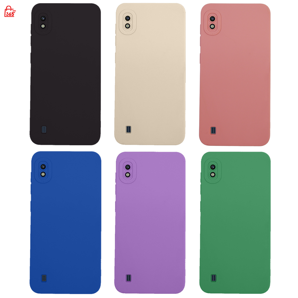 เคส สำหรับ Samsung Galaxy A10 เคสซิลิโคนนิ่ม กันกล้อง TPU สีพื้น