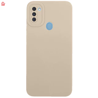 เคส สำหรับ Samsung Galaxy A11 M11 เคสซิลิโคนนิ่ม กันกล้อง TPU สีพื้น