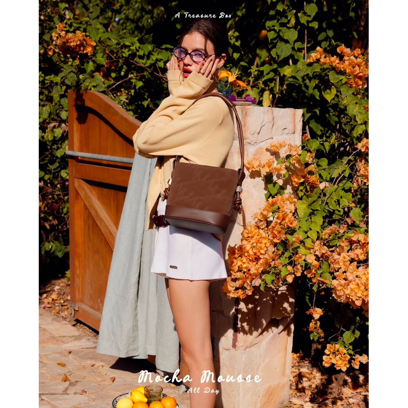 🧁atreasurebox all day สี mocha mousse🧁ใส่โค้ดลด 30% สูงสุด 1,000✨