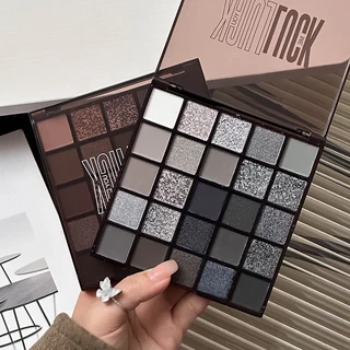 พาเลทตา 25สี อายแชโดว์ กันน้ํา เม็ดสีควันสูง อายแชโดว์โกธิค สุดเท่ ประกายชิมเมอร์ สีสวย ติดทน